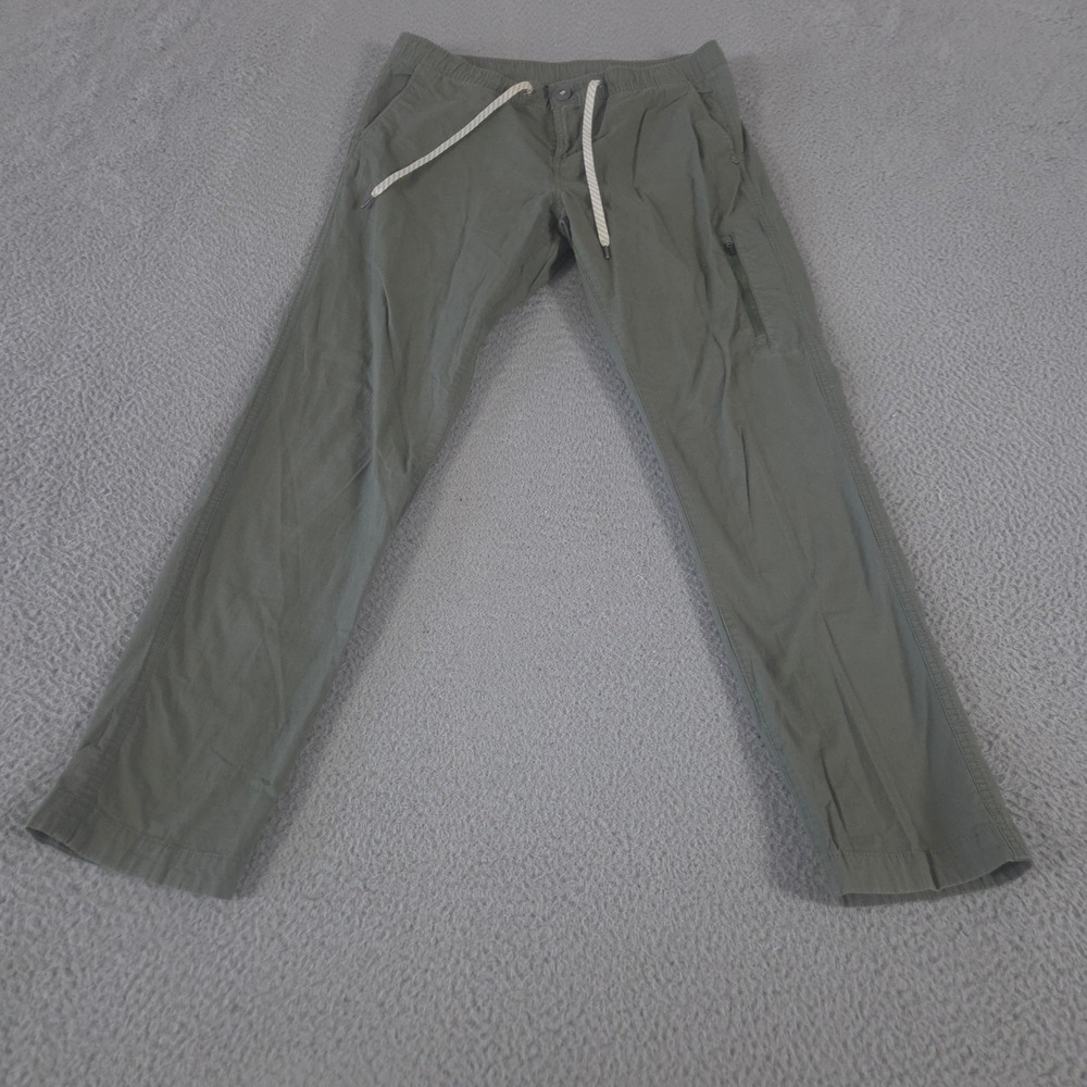 Vuori Pants Women Medium Ripstop Straight Leg Cotton Stretch‎ Hiking Outdoor